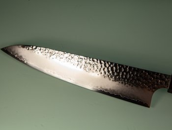 Hatsukokoro VG10 Tsuchime Wa-Gyuto 205mm Ebony