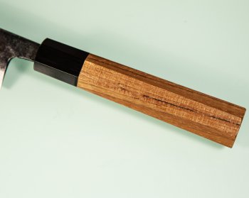 Hatsukokoro Sumi Blue2 Kurouchi Wa-Petty 125mm Teak