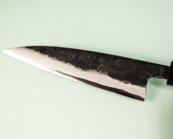 Hatsukokoro Sumi Blue2 Kurouchi Wa-Petty 125mm Teak