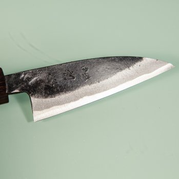 Hatsukokoro Sumi Blue2 Kurouchi Wa-Petty 85mm Ebony