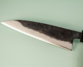 Hatsukokoro Sumi Blue2 Kurouchi Wa-Petty 125mm Ebony