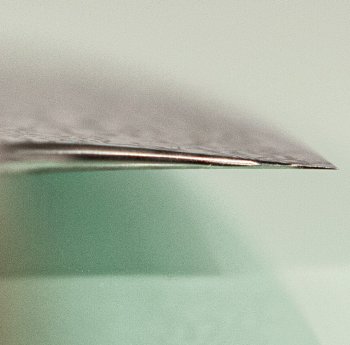 Hatsukokoro Ginga ATS-34 Nickel Damascus Wa-Petty 150mm Teak