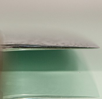 Hatsukokoro Ginga ATS-34 Nickel Damascus Wa-Nakiri 165mm Teak