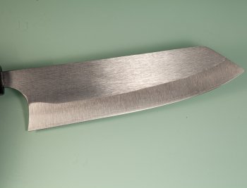 Shiro Kamo Orca R2 Wa-Bunka 185mm blau stabilisiert Bffelhorn