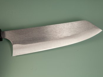 Shiro Kamo Orca R2 Wa-Bunka 185mm blau stabilisiert Bffelhorn