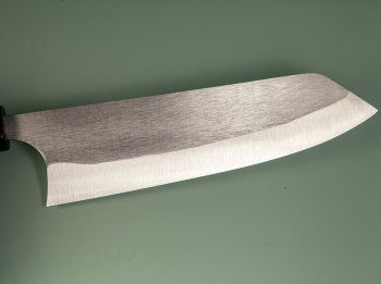 Shiro Kamo Orca R2 Wa-Bunka 185mm blau stabilisiert Bffelhorn