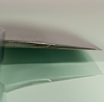 Shiro Kamo Orca R2 Wa-Bunka 185mm blau stabilisiert Bffelhorn
