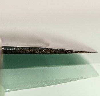Nishida Shirogami 1 Extended Wa-Santoku 180mm Kurouchi Walnut
