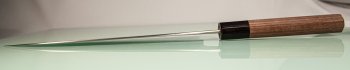Shu Matsubara AO2 Nashiji Wa-Gyuto 240mm Walnuss
