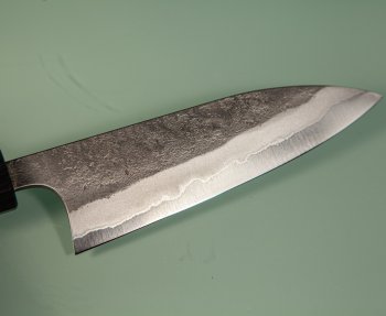 Shu Matsubara AO2 Nashiji Wa-Petty 120mm Walnuss