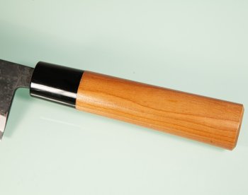 Hinokuni Shirogami 1 Wa-Nakiri 180mm Kurouchi