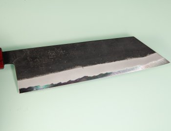 Hinokuni Shirogami 1 Wa-Bunka 180mm Kurouchi RRO