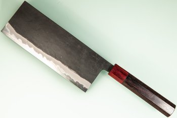 Hinokuni Shirogami 1 Wa-Chuka 180mm Kurouchi RRO