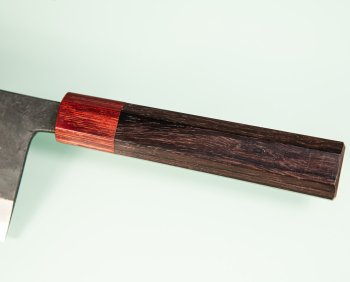Hinokuni Shirogami 1 Wa-Chuka 180mm Kurouchi RRO