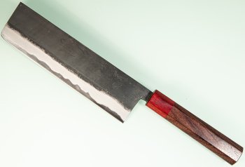 Hinokuni Shirogami 1 Wa-Nakiri 180mm Kurouchi RRO