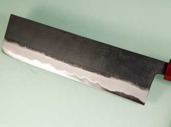 Hinokuni Shirogami 1 Wa-Nakiri 180mm Kurouchi RRO