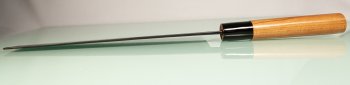 Hinokuni Shirogami 1 Wa-Nakiri 210mm Kurouchi