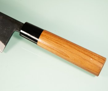 Hinokuni Shirogami 1 Wa-Nakiri 210mm Kurouchi