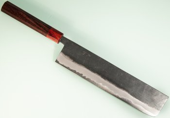 Hinokuni Shirogami 1 Wa-Nakiri 240mm Kurouchi RRO