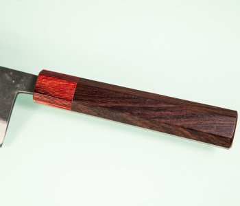 Hinokuni Shirogami 1 Wa-Nakiri 240mm Kurouchi RRO