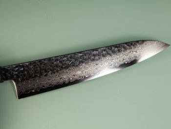 Hatsukokoro VG10 Damascus Tsuchime Wa-Gyuto 210mm