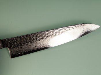 Hatsukokoro VG10 Damascus Tsuchime Wa-Gyuto 210mm