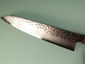 Hatsukokoro VG10 Damascus Tsuchime Wa-Gyuto 210mm