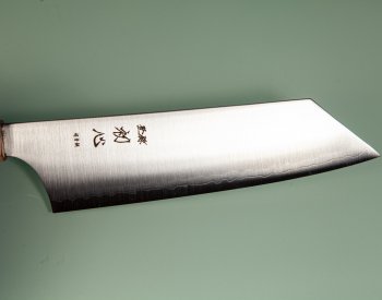 Hatsukokoro Hayabusa AS Wa-Bunka 180mm blue curved