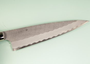 Nigara AS Satin Tsuchime Gyuto 210mm Trkisgrn