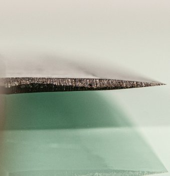 Hatsukokoro Kurokuma Blue2 Kurouchi Wa-Santoku 165mm Teak