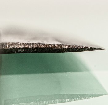 Hatsukokoro Kurokuma Blue2 Kurouchi Wa-Santoku 165mm Wenge