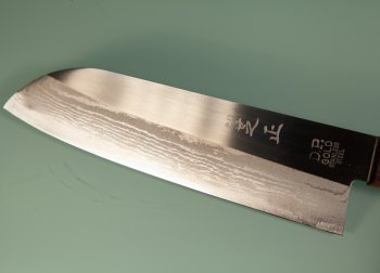 Shibamasa Damascus VG-5 Santoku 170mm