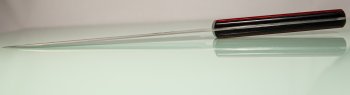 Tsunehisa SLD Migaki Santoku 185mm rot/schwarz
