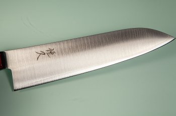 Tsunehisa SLD Migaki Santoku 185mm rot/schwarz