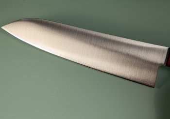 Tsunehisa SLD Migaki Santoku 185mm rot/schwarz
