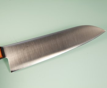 Tsunehisa SLD Migaki Santoku 185mm hellbraun
