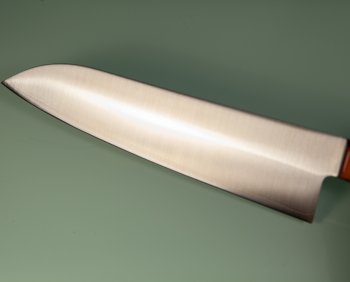 Tsunehisa SLD Migaki Santoku 185mm hellbraun