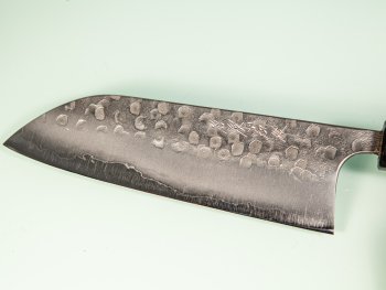 Shu Matsubara AO2 Tsuchime Wa-Santoku 170mm Walnuss