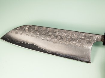 Shu Matsubara AO2 Tsuchime Wa-Santoku 170mm Walnuss