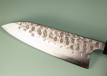 Shu Matsubara AO2 Tsuchime Wa-Gyuto 180mm Walnuss