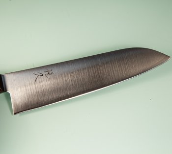 Tsunehisa SLD Migaki Santoku 185mm braun