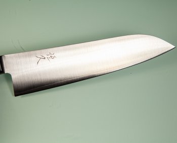 Tsunehisa SLD Migaki Santoku 185mm schwarz