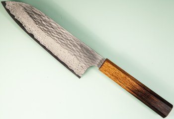 Nigara VG-XEOS Tsuchime Damascus Wa-Santoku 170mm