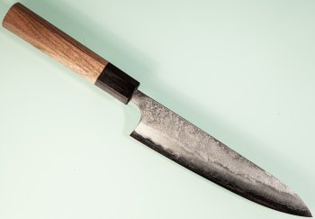 Shu Matsubara AO2 Nashiji Wa-Petty 155mm Walnuss