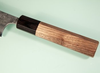Shu Matsubara AO2 Nashiji Wa-Petty 155mm Walnuss