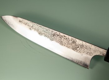 Shu Matsubara AO2 Nashiji Wa-Petty 155mm Walnuss