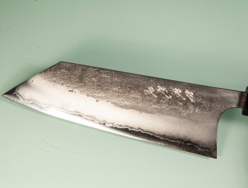 Shu Matsubara AO2 Nashiji Wa-Bunka 185mm Walnuss