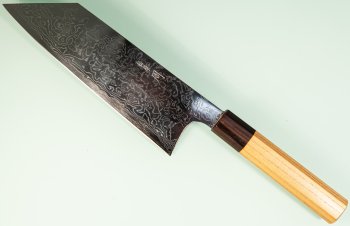 Shu Matsubara ZDP-189 polished Damascus Wa-Bunka 188mm