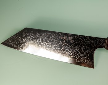 Shu Matsubara ZDP-189 polished Damascus Wa-Bunka 188mm