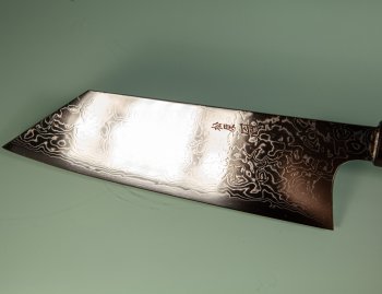 Shu Matsubara ZDP-189 polished Damascus Wa-Bunka 188mm